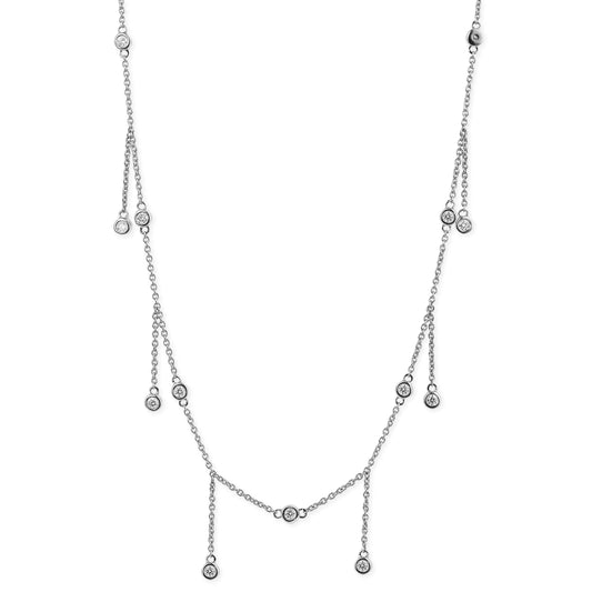 Diamond Dangling Necklace