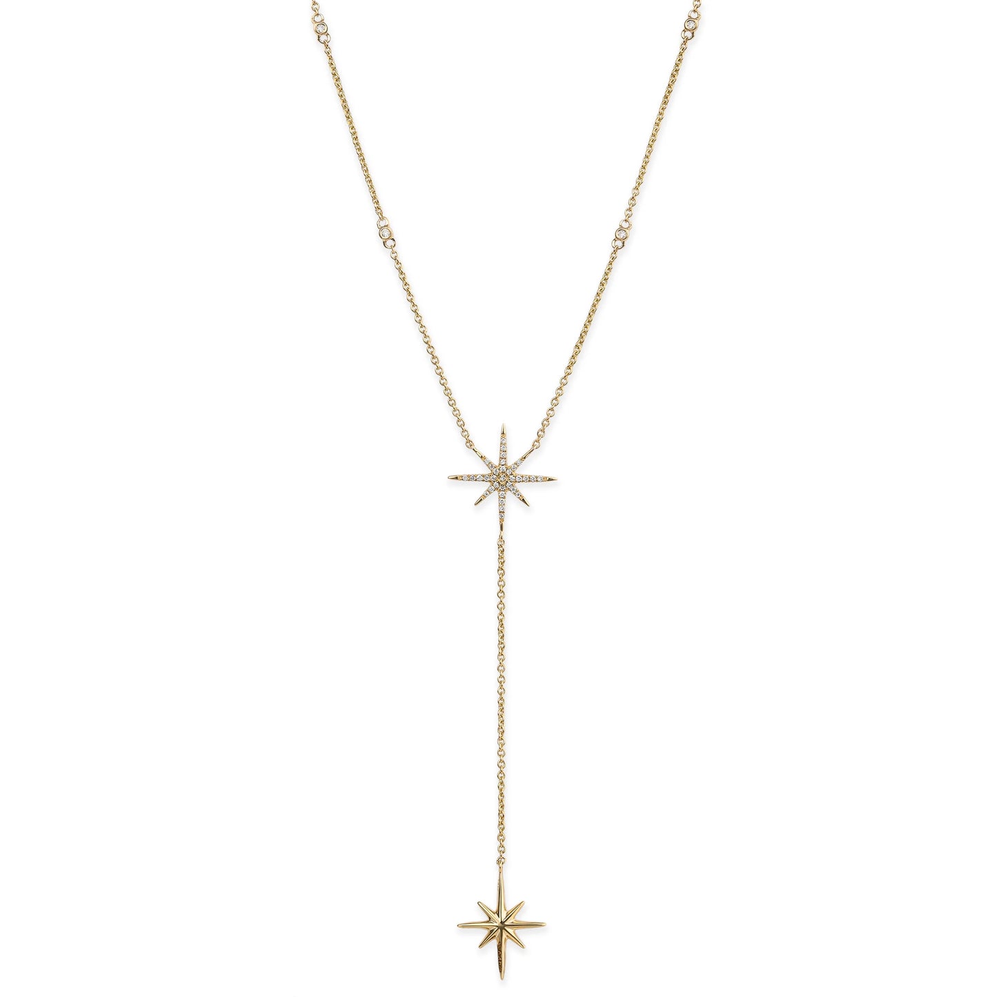 Diamond Starbust Necklace