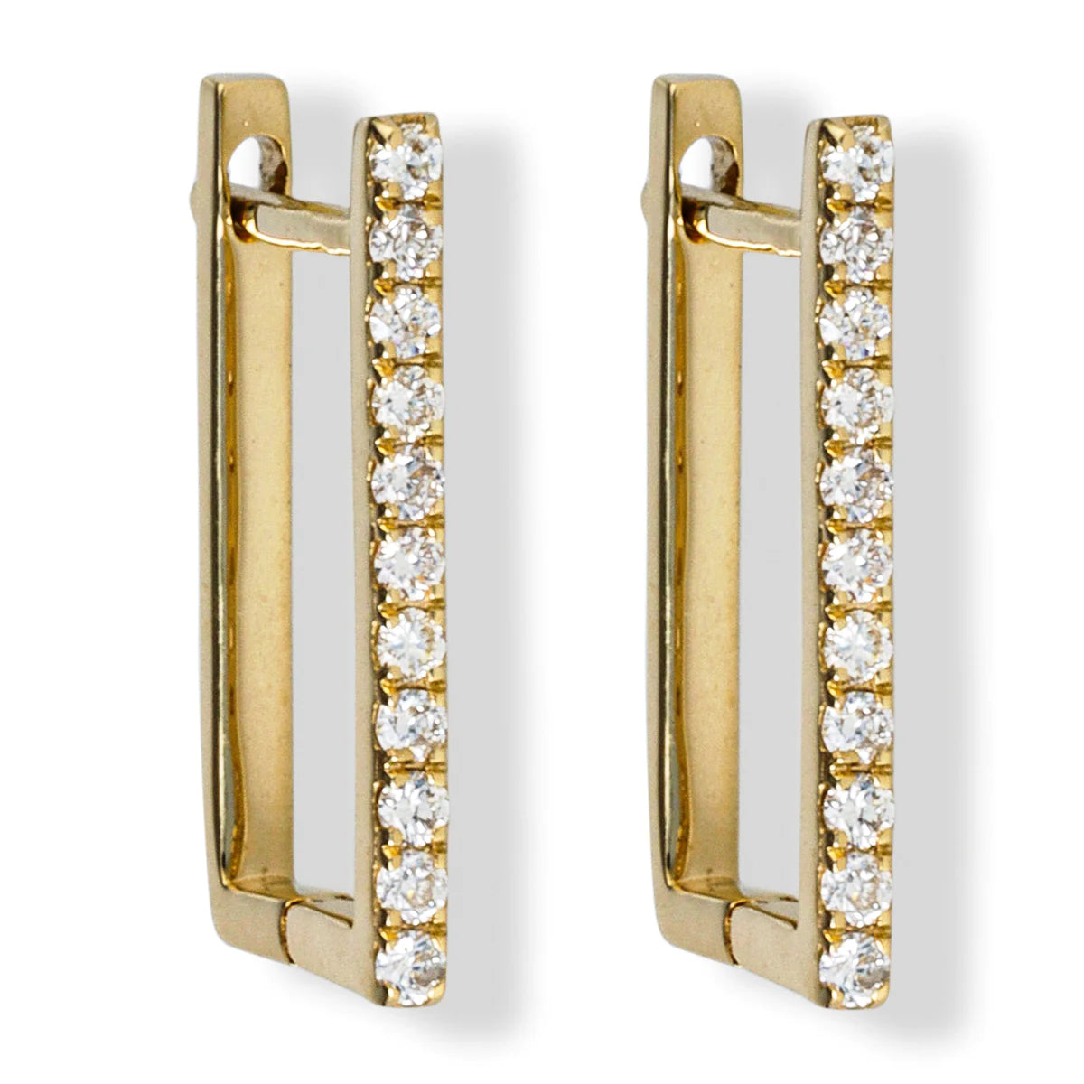 14kt. Diamond Earrings