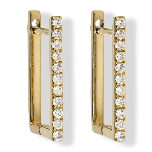 14kt. Diamond Earrings