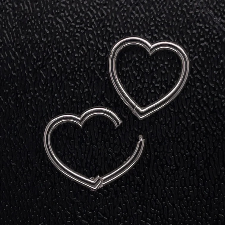14kt Gold Heart Shape Lock