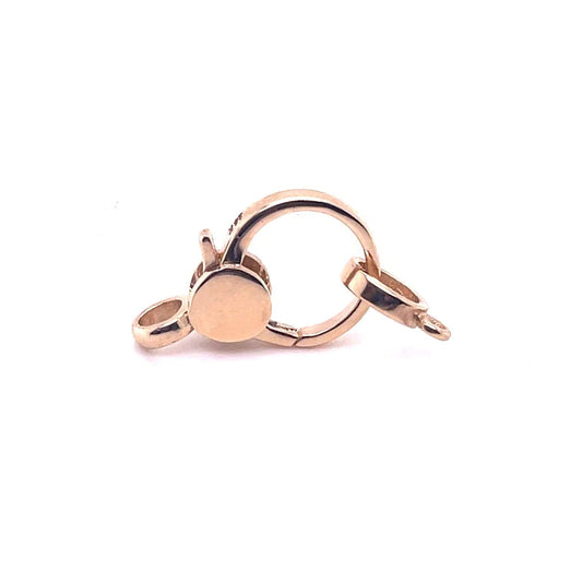 14k Yellow Gold Lobster Lock