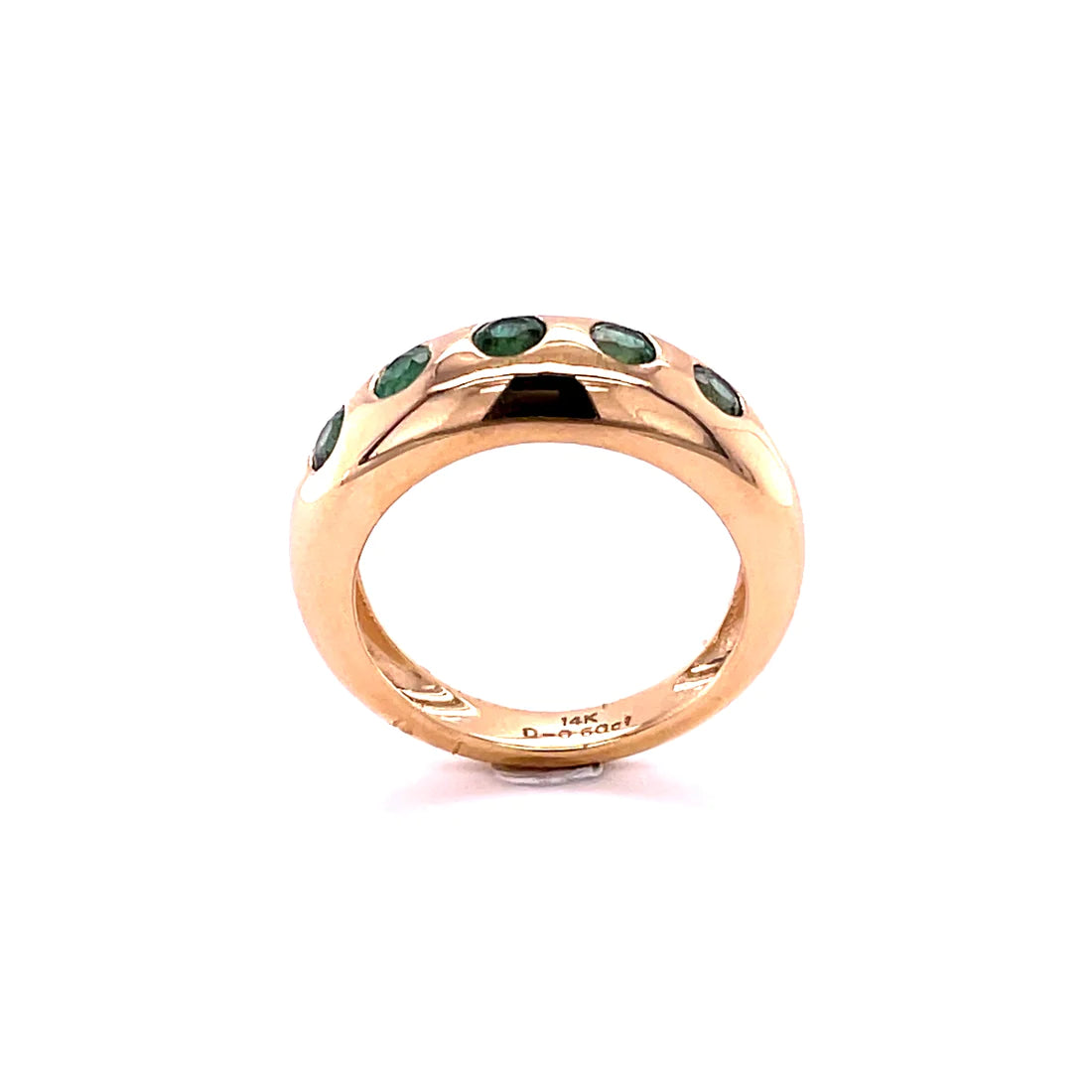 14kt Yellow Gold Emerald Ring