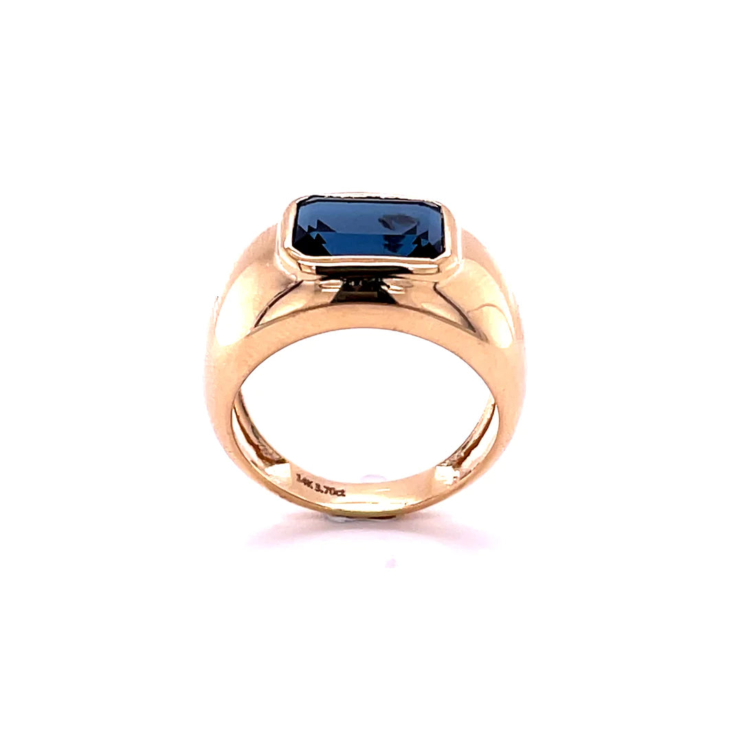 14kt Yellow Gold London Blue Topaz Ring