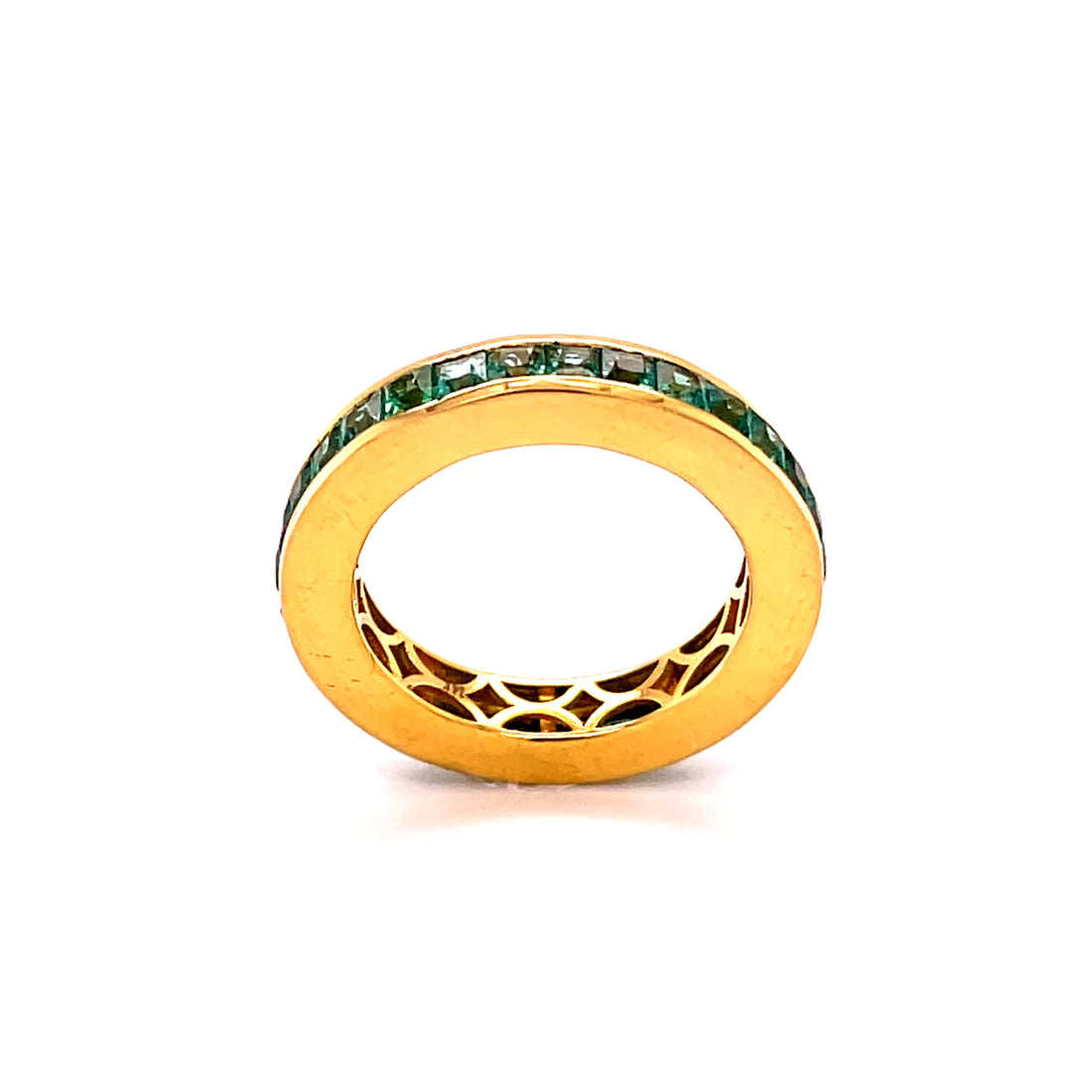 14kt Yellow Gold Emerald Ring