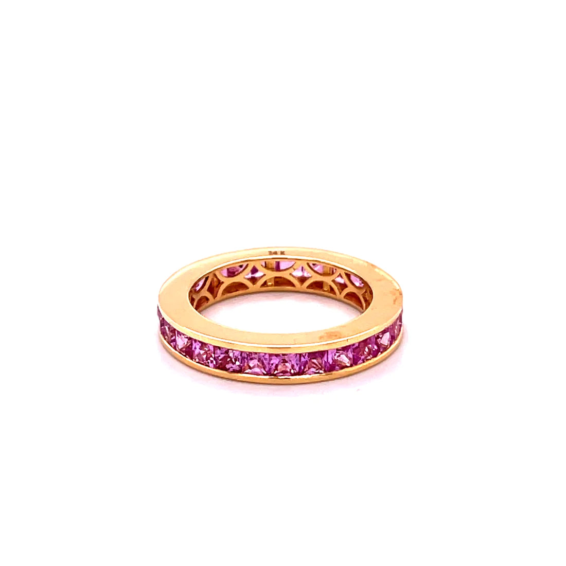 14kt Yellow Gold Pink Sapphire Ring