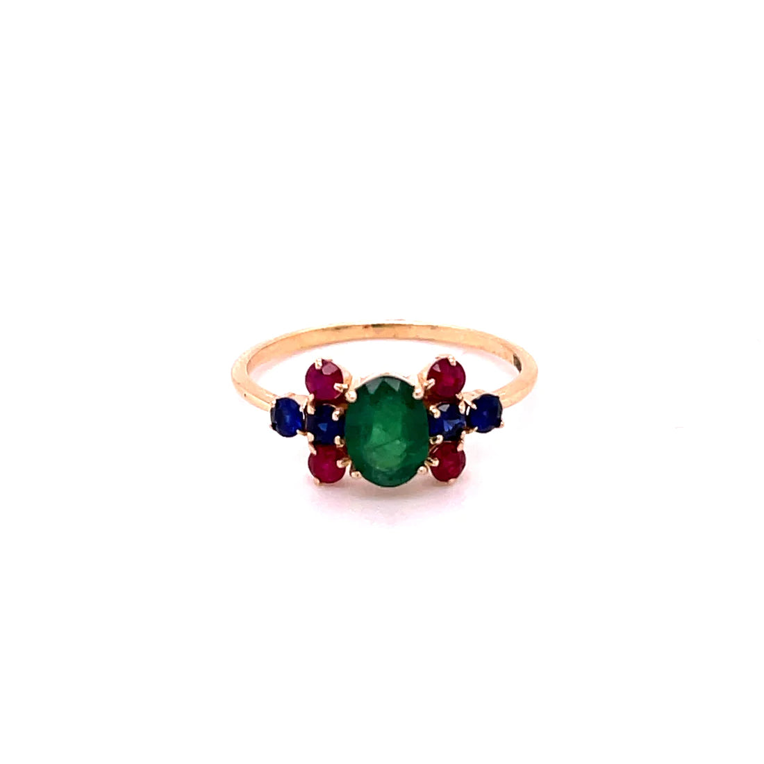 14kt Yellow Gold Multi-coloring