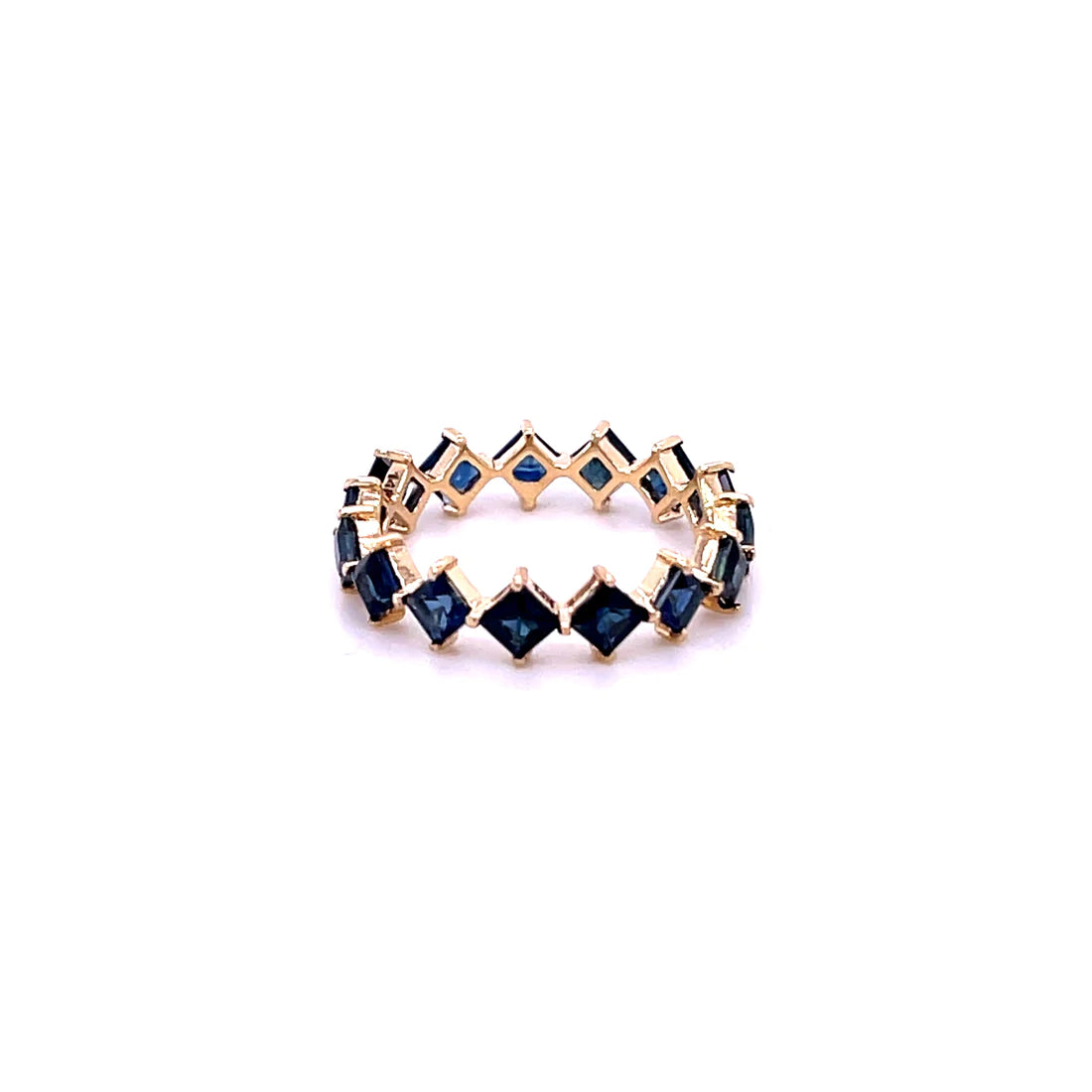 14kt Gold Blue Sapphire Ring