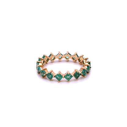 14kt Yellow Gold Emerald Ring