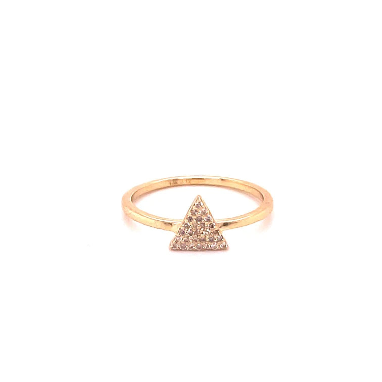 14kt Gold Diamond Ring Yellow Gold
