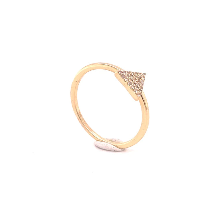 14kt Gold Diamond Ring Yellow Gold