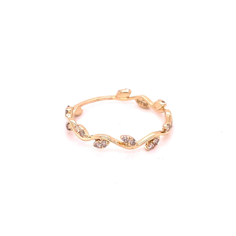 14kt Gold Diamond Ring Yellow Gold
