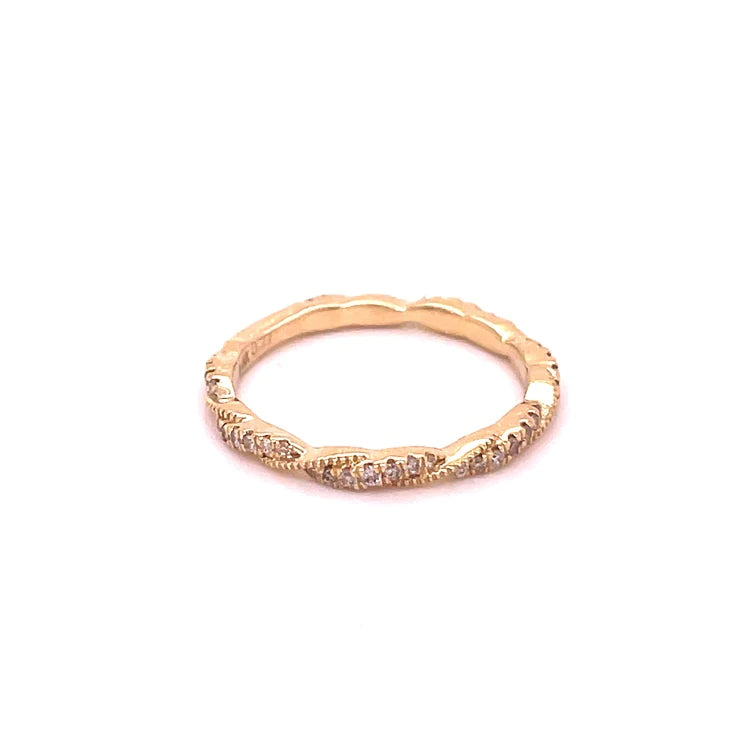 14kt Gold Diamond Ring Yellow Gold