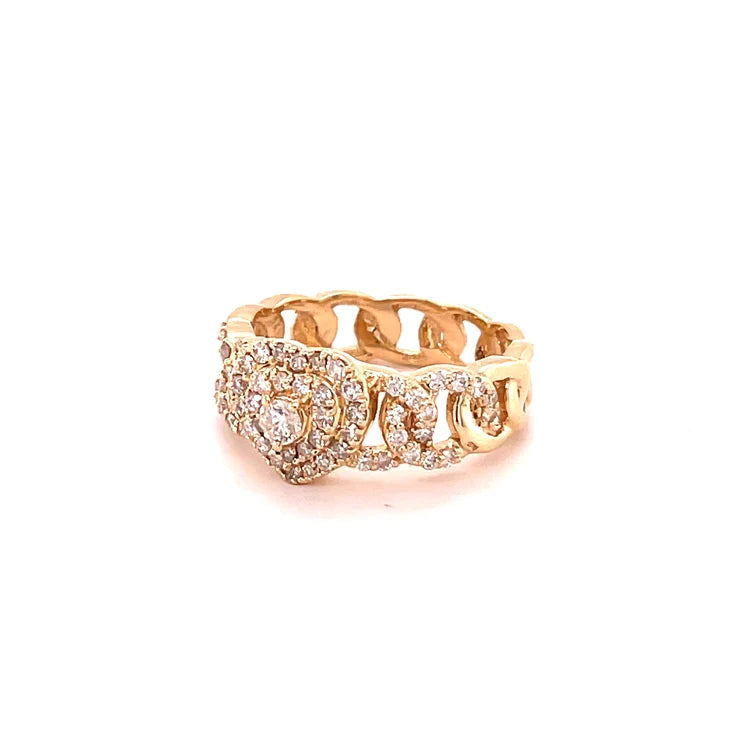 14kt Gold Diamond Ring Yellow Gold