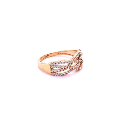 14kt Gold Diamond Ring Yellow Gold