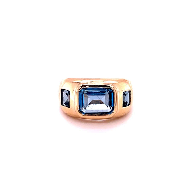 14kt Yellow Gold Topaz Ring
