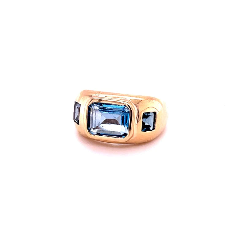 14kt Yellow Gold Topaz Ring