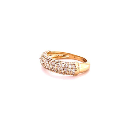 14kt Yellow Gold Diamonds Ring