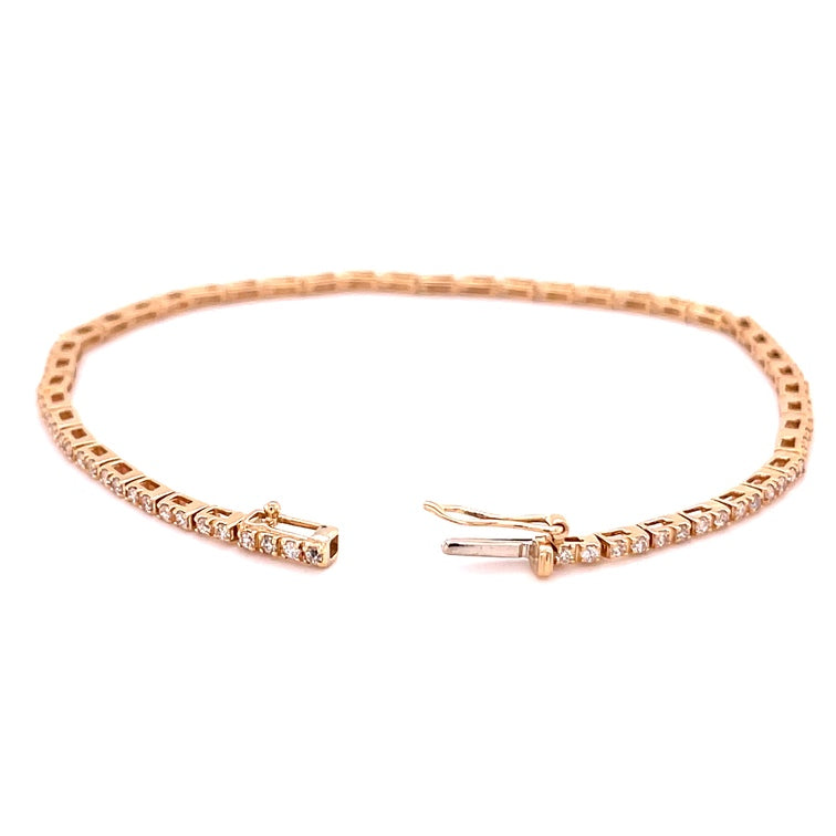 14kt Yellow Gold & Diamond Bracelet