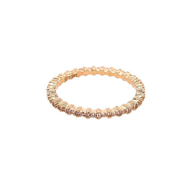14kt Yellow Gold Diamond Ring