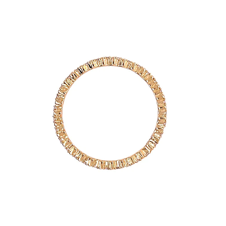 14KT YELLOW GOLD DIAMOND RING