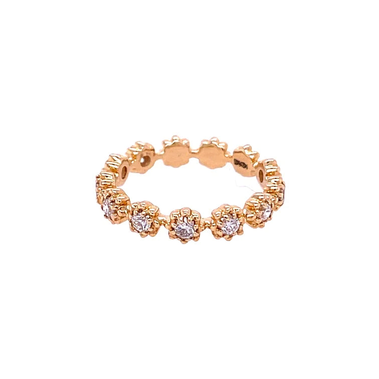 14kt Yellow Gold Diamond Ring