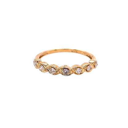 14kt Yellow Gold Diamond Ring