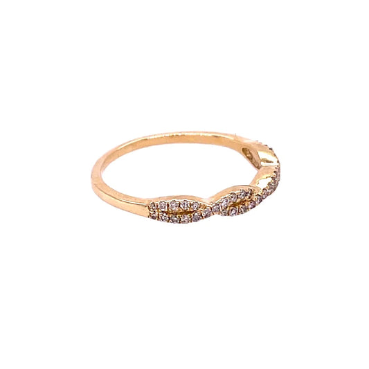 14kt Yellow Gold Diamond Ring