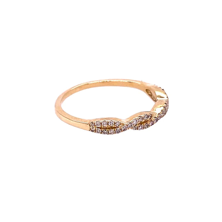 14kt Yellow Gold Diamond Ring
