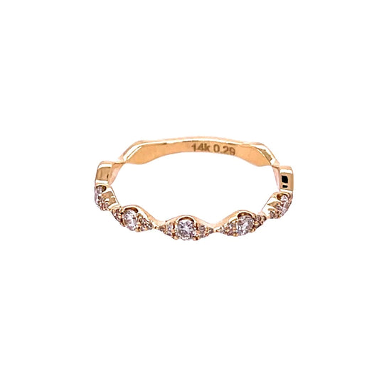 14kt Yellow Gold Diamond Ring