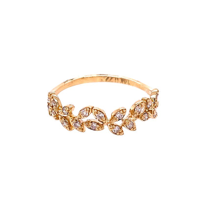 14kt Yellow Gold Diamond Ring