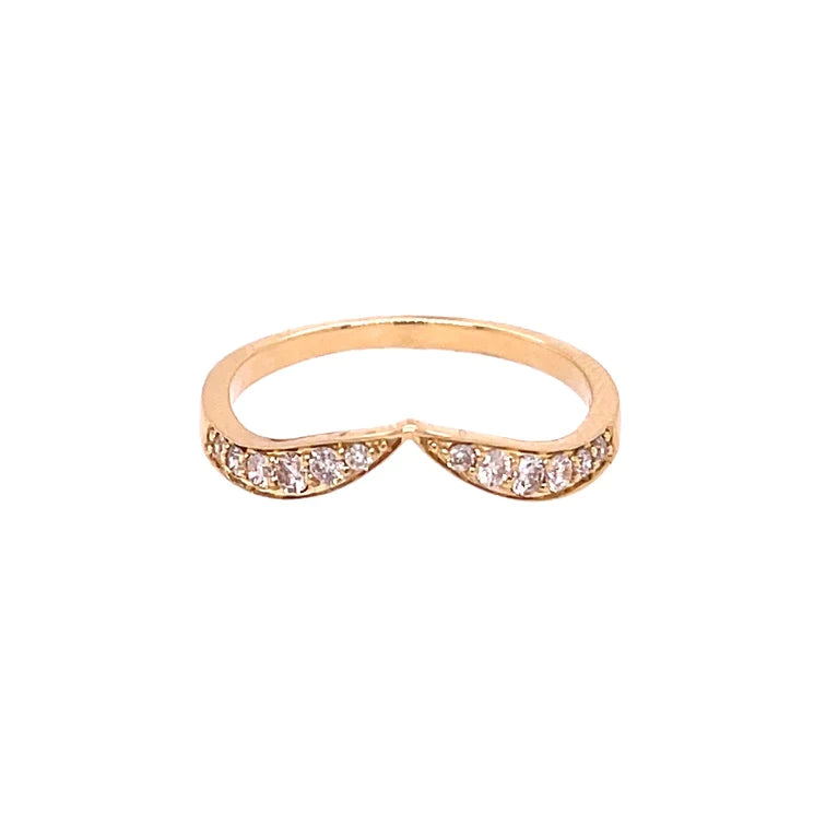 14kt Yellow Gold Diamond Ring