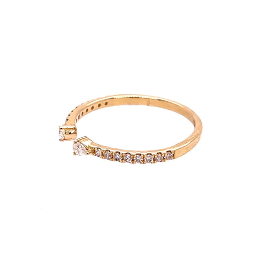 14kt Yellow Gold Diamond Ring