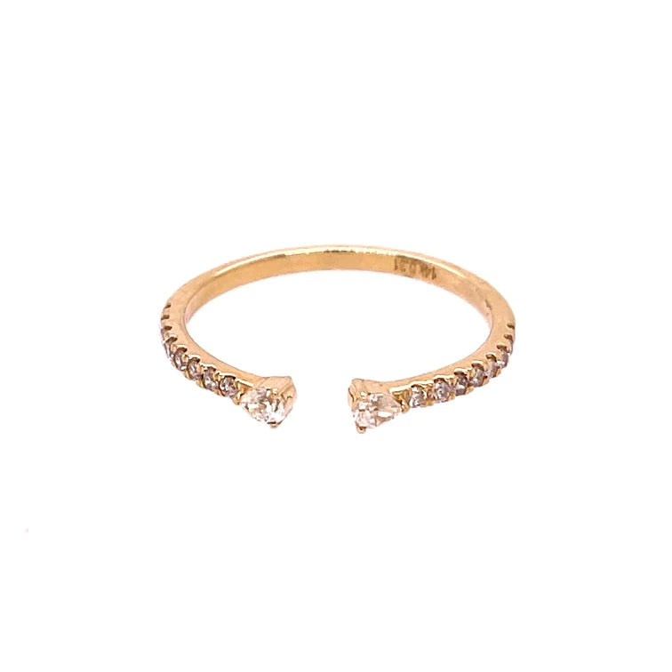 14kt Yellow Gold Diamond Ring