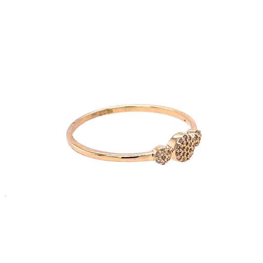 14kt Yellow Gold Diamond Ring