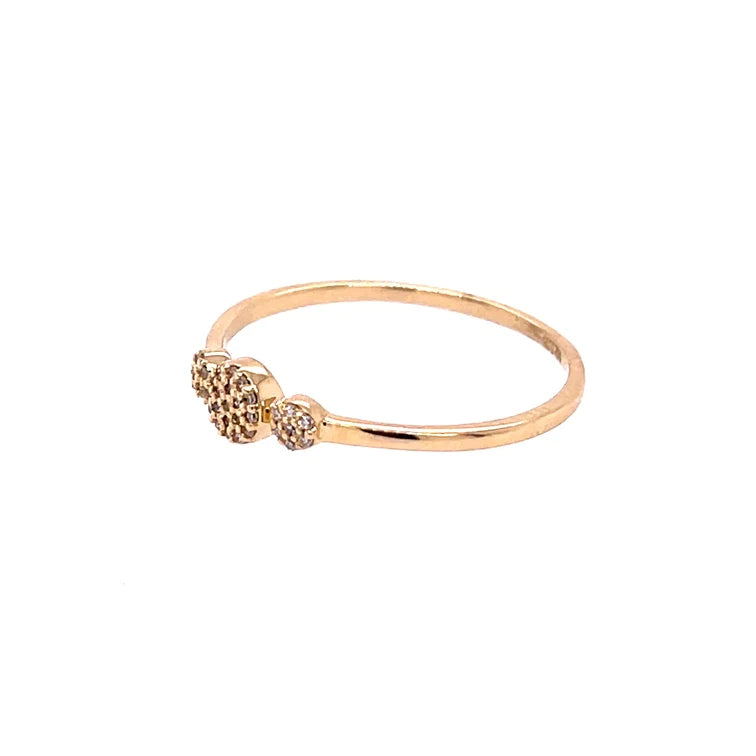14kt Yellow Gold Diamond Ring