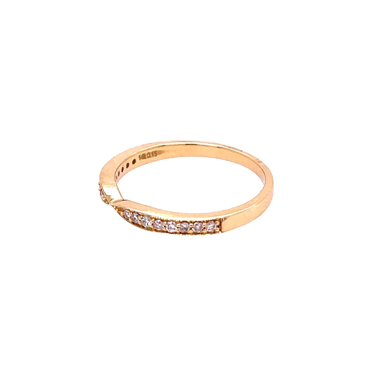 14kt Yellow Gold Diamond Ring