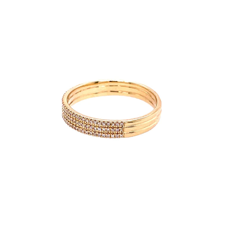 14kt Yellow Gold Diamond Ring