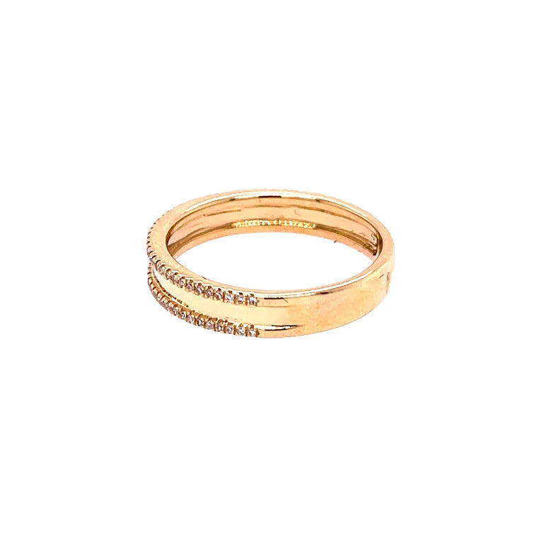 14kt Yellow Gold Diamond Ring