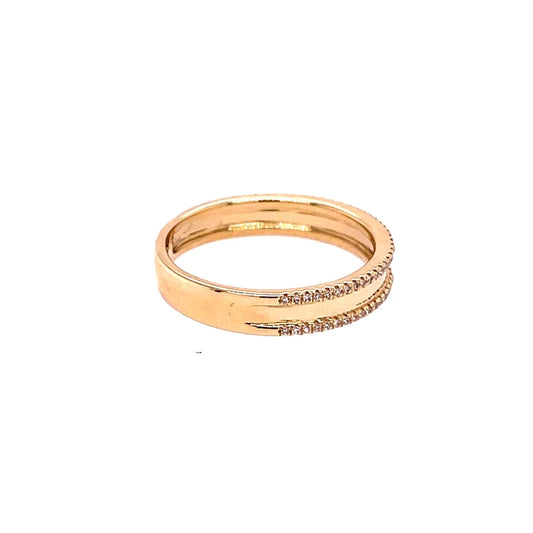 14kt Yellow Gold Diamond Ring