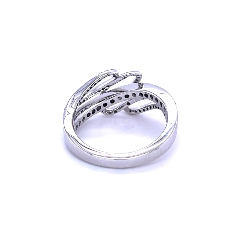 14kt White Gold With Diamond Ring