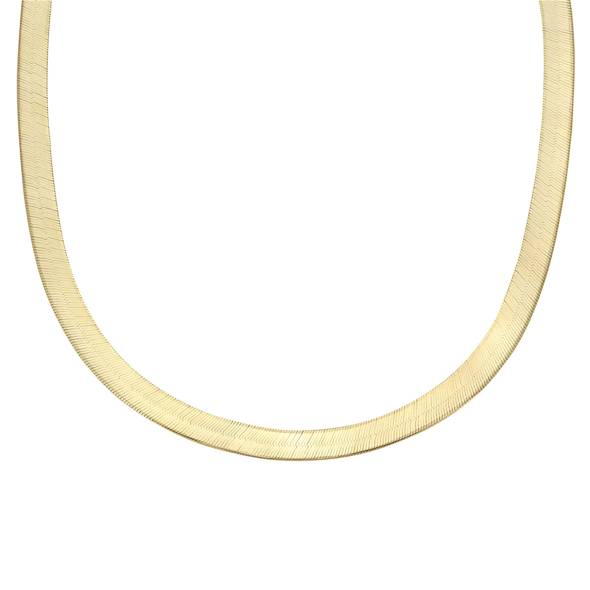 14k Thick Herringbone Chain