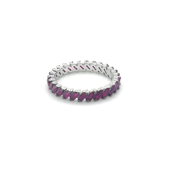 14kt White Gold Ruby Ring