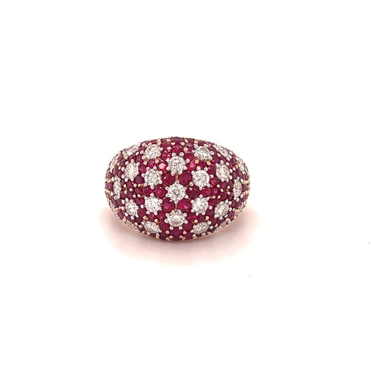 Ruby Diamond Ring