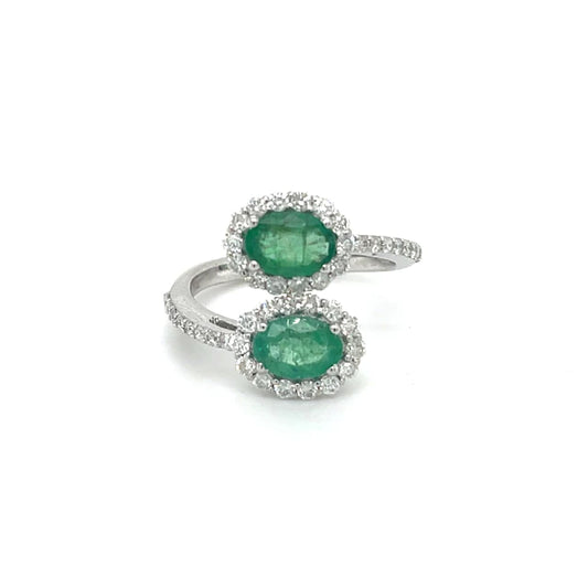 Emerald Diamond Ring