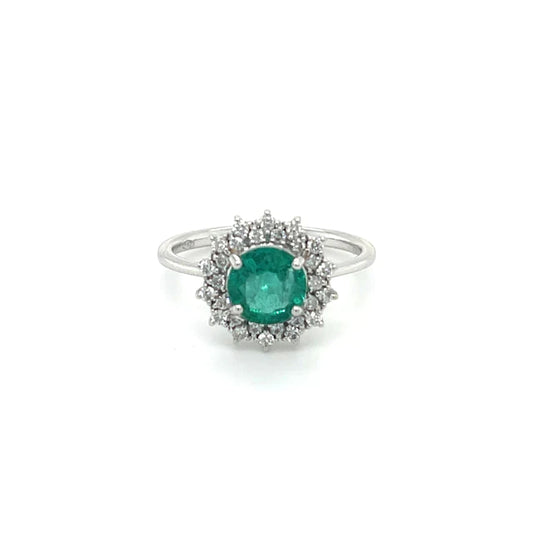 Emerald Diamond Ring