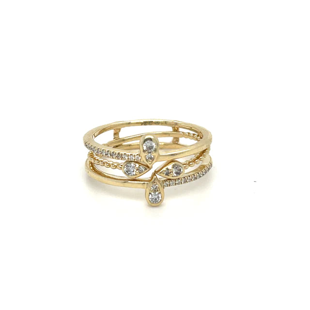 Yellow Gold Diamond Ring