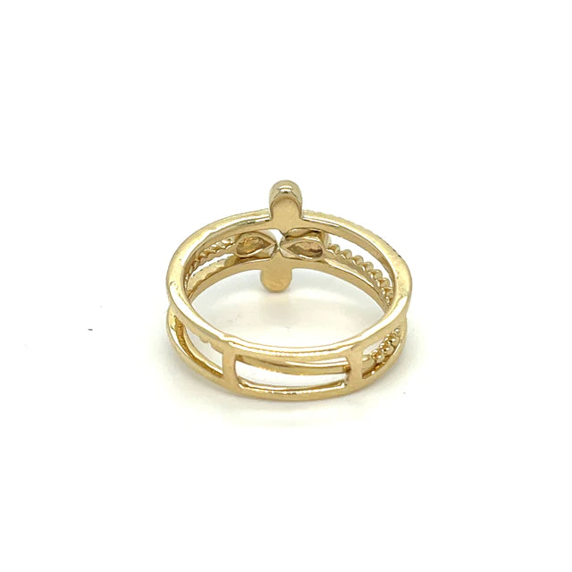 Yellow Gold Diamond Ring