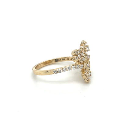 Yellow Gold Diamond Ring