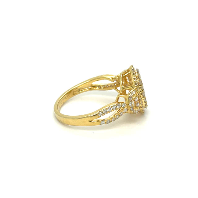 Yellow Gold Diamond Ring